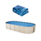 VEVOR Oval Liner Pool Liner 15x30ft Unibead Style Pool Liner 52in Ύψος τοίχου