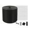 VEVOR 6 ιντσών x 100ft Solar Panel Bird Guard, Critter Guard Roll Kit με 60 τμχ συνδετήρες από κράμα αλουμινίου, προστατευτικό ηλιακού πάνελ με επίστρωση PVC ανθεκτική στη σκουριά, συρμάτινο πλέγμα 1/2 ιντσών