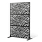 VEVOR Metal Privacy Screen 47&quot; x 72&quot; Εξωτερικές οθόνες και πάνελ Privacy Μαύρο