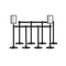 VEVOR 8 τμχ Stanchion Post με 4 αναδιπλούμενες ζώνες &amp; 2 θήκες πινακίδων κοίλη βάση