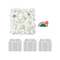 VEVOR 3D Flower Panel Wall 24 ΤΕΜ. 15 x 15 ιντσών Τεχνητό λουλουδάτο φόντο για γάμο