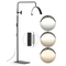 Φωτιστικό Half Moon for Esthetician Φωτιστικό δαπέδου LED 23 ιντσών με δυνατότητα ρύθμισης φωτισμού βλεφαρίδων