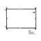 VEVOR Gate Building Kit Ταιριάζει 36 έως 60 σε μεγάλα ανοίγματα 6 έως 7 πόδια ψηλός φράχτης