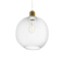 GloboStar® WIRE 203-0005 Μοντέρνο Κρεμαστό Φωτιστικό Πλέγμα Μονόφωτο 1 x E27 IP20 Λευκό Μέταλλο - Μ25 x Π25 x Υ30cm