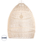 GloboStar® MALIBU 01813 Boho Κρεμαστό Φωτιστικό Καμπάνα Μονόφωτο 1 x E27 IP20 Μπεζ Ξύλο - Μ120 x Π120 x Υ156cm