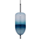 GloboStar® TEARDROP 01504 Μοντέρνο Κρεμαστό Φωτιστικό Ανάρτηση Τρίφωτο 3 x G4 Τιρκουάζ Γυαλί - Μ20 x Π20 x Υ65cm