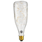 GloboStar® 99221 Λάμπα E27 DBC80 Deco Bottle SMD LED Copper String 3W 240 lm 320° AC 85-265V Edison Retro με Διάφανο Γυαλί Θερμό Λευκό 2700 K