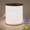 GloboStar® 70581 TUBE 360° Degree Neon Flex Epistar LED SMD 2835 1m 12W/m 120LED/m 1284lm/m 360° DC 24V Αδιάβροχη IP68 Φυσικό Λευκό 4500K Dimmable