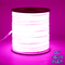 GloboStar® 70597 TUBE 360° Degree Neon Flex Epistar LED SMD 2835 1m 12W/m 120LED/m 1212lm/m 360° DC 230V Αδιάβροχη IP68 Ροζ Dimmable