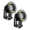 GloboStar® 81634 Σετ Προβολάκια Ομίχλης Angel Eyes LED CREE COB 40W 6400lm 45° DC 12V Αδιάβροχα IP65 Ψυχρό Λευκό 6000K