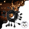 GloboStar® 78984 WIRE GARLAND Καλωδιογιρλάντα PVC 15 Μέτρων με 15 Ντουί E27 με Πρίζα Schuko Επεκτεινόμενη Αδιάβροχη IP65
