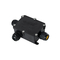 GloboStar® FAST-CONNECT 69922 Τριπλό Υ Αδιάβροχο IP68 Κυτίο Ταχείας Σύνδεσης & Διακλάδωσης Καλωδίων - 3 x Είσοδοι - Εσωτερική Τριπλή Κλέμα με Συμβατή Διατομή Καλωδίων 3 x 0.5mm² έως 3 x 2.5mm² - 450V 41A Max - Μ14 x Π9.5 x Υ4cm - Μαύρο - 5 Years Warranty