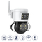 GloboStar® 86076 Επιτοίχια Κάμερα Πρίζας WiFi HD 1080P 350° Διπλή Κατέυθυνση Ομιλίας & Ανιχνευτή Κίνησης - Απομακρυσμένος Έλεγχος - Αδιάβροχη IP65 - Λευκό Μαύρο - Μ15 x Π14.5 x Y15cm - 2 Χρόνια Εγγύηση