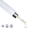 GloboStar® SURFACEPENDANT-PROFILE 70854-1M Προφίλ Αλουμινίου - Βάση & Ψύκτρα Ταινίας LED με Λευκό Γαλακτερό Κάλυμμα - Επιφανειακή & Κρεμαστή Χρήση - Πατητό Κάλυμμα - Μαύρο - 1 Μέτρο - Μ100 x Φ3cm