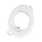 GloboStar® DELTA 77814 Χωνευτό Κινούμενο Στρόγγυλο Σποτ Οροφής για Λάμπα MR16 με Βάση GU5.3 ή GU10 - IP20 - Μεταλλικό - Φ92 x Υ28mm - Λευκό - 5 Χρόνια Εγγύηση