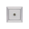 ΠΡΙΖΑ ΤV F CONNECTOR ΝΙΚΕΛ MAT