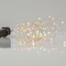 ΣΕΙΡΑ, 100 ΜΙΝΙ LED, 4.5V, 11 ΠΡΟΓΡΑΜΜΑΤΑ, ΜΕ ΜΕΤΑΣΧΗΜΑΤΙΣΤΗ, ΑΣΗΜΙ ΧΑΛΚΟΣ, OPAL ΚΑΙ ΘΕΡΜΟ ΛΕΥΚΟ LED, ΠΡΟΕΚΤΑΣΗ ΠΑΡΟΧΗΣ 5m, ANA 10cm, ΙΡ44