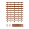 VEVOR Steel Landscape Edge 10 Packs 40 x 4,5in Ανθεκτικό στις καιρικές συνθήκες για γκαζόν αυλής