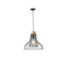 ΦΩΤΙΣΤΙΚΟ ΚΡΕΜΑΣΤΟ ΜΕΤΑΛΛΟ 1XE27  MAX 40W 360X360X1380mm ΜΑΥΡΟ ARTE ILLUMINA OGGI
