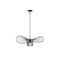 ΦΩΤΙΣΤΙΚΟ ΚΡΕΜΑΣΤΟ ΜΕΤΑΛΛΟ 1XE27  MAX 40W 600X600X1270mm ΜΑΥΡΟ ARTE ILLUMINA OGGI