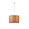 ΦΩΤΙΣΤΙΚΟ ΚΡΕΜΑΣΤΟ BAMBOO 1XE27 400Χ400X270mm ARTE ILLUMINA JUTE
