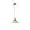 ΦΩΤΙΣΤΙΚΟ ΚΡΕΜΑΣΤΟ RUBBER WOOD&ΤΣΙΜΕΝΤΟ 1XE27 MAX 15W 250X250X180mm ΧΑΚΙ ARTE ILLUMINA GESSO