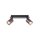 ΣΠΟΤ ΑΛΟΥΜΙΝΙΟΥ 2ΦΩΤΟ 2XGU10  250X80X120mm ΓΚΡΙ ARTE ILLUMINA LUXY