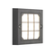 ΦΩΤΙΣΤΙΚΟ ΤΟΙΧΟΥ LED 6W 135X135X32 3CCT IP65 ΓΚΡΙ ARTE ILLUMINA SENARIO
