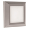 ΦΩΤΙΣΤΙΚΟ ΤΟΙΧΟΥ SLIM LED 3W IP65 230V 3000K 125X125mm ΓΚΡΙ PRO ARTE ILLUMINA