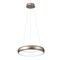 InLight Κρεμαστό φωτιστικό LED 54W 3CCT από χρυσαφί και λευκό ακρυλικό D:40cm (42024-B-Golden)