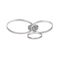 Inlight Φωτιστικό  οροφής LED 75W 3CCT (by switch on base) D:95cm (6094-A-Silver)