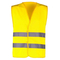 Γιλέκο φωσφοριζέ κίτρινο one size 100% πολυεστέρας / 28393