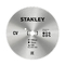 Δίσκος stanley διαμαντέ κοπής ξύλου και κόντρα πλακέ fine cut με τρύπα 16mm, διάμετρο 190mm και 100 δόντια / STA10215-XJ