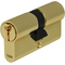 Κύλινδρος ασφαλείας series 500 ορειχάλκινος με κέντρο 30x45mm/Νο75mm και 3 κλειδιά / YC051KD304503B1