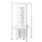 VEVOR Hydroponic Growing System with Grow Light 30 Pods Hydroponic Tower Garden