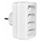 ELP31401 | ΑΝΤΑΠΤOΡΑΣ SCHUKO → 4Θ ΙΙ x16A max:2300W IP20 ΛΕΥΚΟ