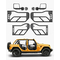 VEVOR 4-Door Jeep Tube Doors Jeep Tubular Door για 2018-2024 Jeep Wrangler JL