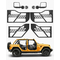 VEVOR 4-Door Jeep Tube Doors Jeep Tubular Door για 2018-2024 Jeep Wrangler JL