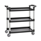 VEVOR Heavy Duty Utility Cart 500 lbs Χωρητικότητα 3-επιπέδων καλάθι σέρβις με ρόδες