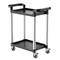 VEVOR Heavy Duty Utility Cart 300 lbs Χωρητικότητα 2-επιπέδων καλάθι σέρβις με ρόδες