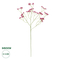 GloboStar® Artificial Garden PINK BRANCH BABY BREATH 21368 Τεχνητό Διακοσμητικό Κλαδί Ροζ Γυψοφίλης Y53cm