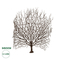 GloboStar® Artificial Garden BROWN COLAR BRANCH 21467 Τεχνητό Διακοσμητικό Κλαδί Καφέ Koράλι Y49cm