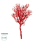 GloboStar® Artificial Garden RED COLAR BRANCH 21468 Τεχνητό Διακοσμητικό Κλαδί Κόκκινο Koράλι Y35cm