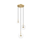 ZUMA LINE PENDANT ENCELADUS P0428-03L 3X5W 3000K G