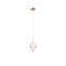 AMARO LED PENDANT 12W 3000K, GOLD