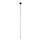 TK LIGHTING PENDANT PIANO 10116 1XG9 BLACK/GOLD