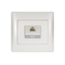 RHYME ΠΡΙΖΑ ΤΗΛΕΦΩΝΟΥ RJ45(CAT6E) ΛΕΥΚΟ ΜΕΤΑΛΛΙΖΕ