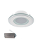 LED ΠΑΝΕΛ ΣΤΡΟΓΓΥΛΟ ΜΕ ΓΥΑΛΙ 6W 2700K+ ΚΙΤ ΑΣΦΑΛΕΙΑΣ