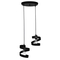 FLEXI-01 BLACK 2L PENDEL ΜΟΝΤΕΡΝΟ ΚΡΕΜΑΣΤΟ Ε/27