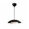 GloboStar® AURA 204-0117 Μοντέρνο Κρεμαστό Φωτιστικό Καμπάνα Μονόφωτο 1 x E27 IP20 Μαύρο & Λευκό Μέταλλο - Μ31 x Π31 x Υ27cm